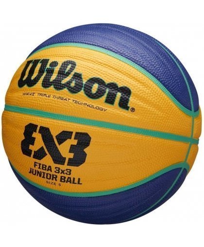 Wilson FIBA 3x3 Rubber Junior Basketball, 5 – 3