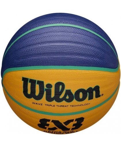 Wilson FIBA 3x3 Rubber Junior Basketball, 5 – 5