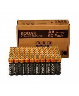 Kodak XTRALIFE AA leelispatarei (60 pakki)
