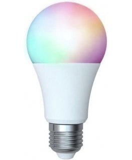Airam Smart Home smart lamp, E27, opal, 806 lm, RGBW, WiFi