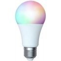 Airam Smart Home smart lamp, E27, opal, 806 lm, RGBW, WiFi Airam Smart Home smart lamp, E27, opal, 806 lm, RGBW, WiFi