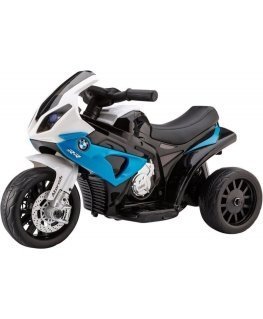 BMW S1000 electric moped, blue