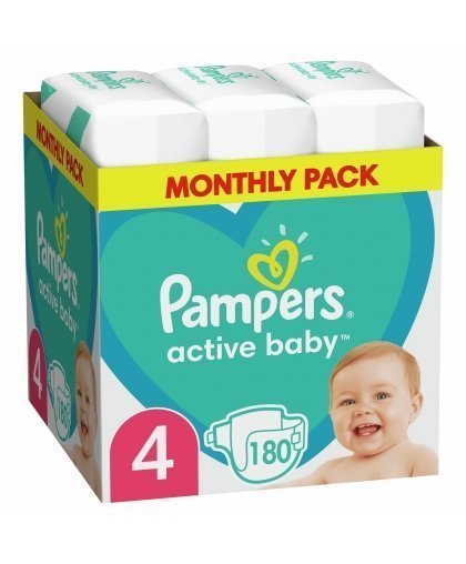 Pampers Diapers Pampers Active Baby 4