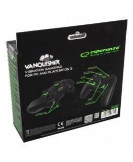 Esperanza EGG110K Gaming Controller Gamepad PC,Playstation 3 Analogue / Digital USB 2.0 Black