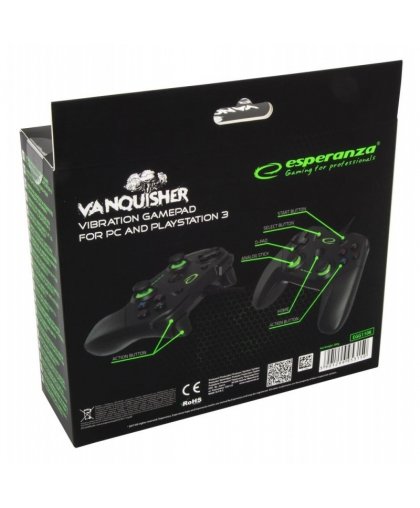 ESP Guitar Company Gamepad Esperanza Vanquisher