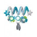 CANPOL BABIES interactive crib / stroller toy spiral Zig Zag, 68 / 063_blu CANPOL BABIES interactive crib / stroller toy spiral Zig Zag, 68 / 063_blu