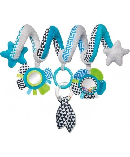 CANPOL BABIES interactive crib / stroller toy spiral Zig Zag, 68 / 063_blu – 2