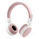 STREETZ Folding Headphones BT Headphones, 3.5 mm, pink HL-BT402
