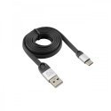 Sbox USB 2.0-Type-C/2.4A black/silver 1.5M Sbox USB 2.0-Type-C/2.4A black/silver 1.5M