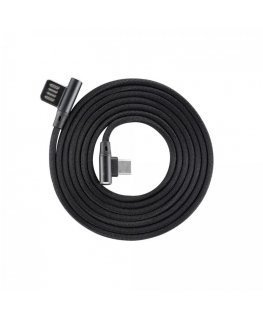 Sbox USB-Type C 90 M/M 1.5m USB-C-90-B black