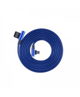 Sbox USB-Micro USB 90 M/M 1.5m USB-MICRO-90BL blueberry blue