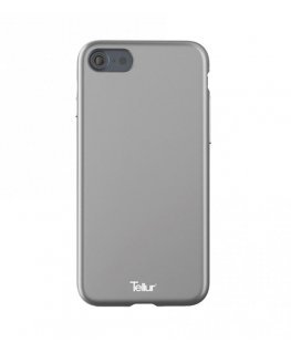 Tellur Cover Premium Soft Solid Fusion for iPhone 7 silver