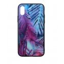 Tellur Cover Glass print for iPhone XS palm Tellur Cover Glass print for iPhone XS palm