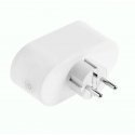 Tellur WiFi AC Dual Plug, Energy reading, 16A, 2400W Tellur WiFi AC Dual Plug, Energy reading, 16A, 2400W