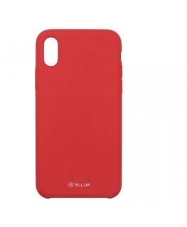 Tellur Cover Liquide Silicone for iPhone XS red