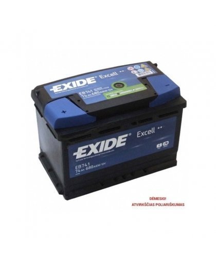 Exide Battery 74 Ah 680 A