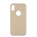 Tellur Cover Slim Synthetic Leather for iPhone X/XS gold Tellur Cover Slim Synthetic Leather for iPhone X/XS gold