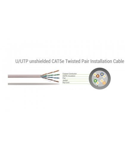 Sbox UTP-1R CAT5E 1 M red – 2