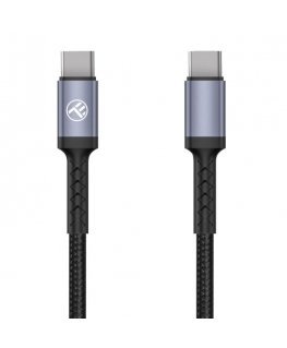 Tellur Type-C To Type-C cable 3A, 60W, 1m black