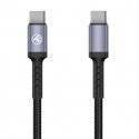 Tellur Type-C To Type-C cable 3A, 60W, 1m black Tellur Type-C To Type-C cable 3A, 60W, 1m black