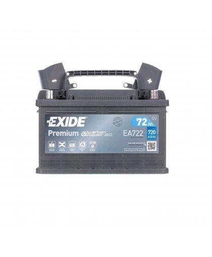Exide Battery 72 Ah 720 A