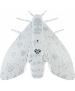 Lento 10 -palovaroitin, harmaanvalkoinen, optinen, 18,5 cm
