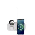 Devia 3 in 1 Wireless Charger for iPhone / Airpods / Apple Watch 5V / 2A / 15W / + USB-C Cable / White Devia 3 in 1 Wireless Charger for iPhone / Airpods / Apple Watch 5V / 2A / 15W / + USB-C Cable / White