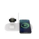 Devia 3 in 1 Wireless Charger for iPhone / Airpods / Apple Watch 5V / 2A / 15W / + USB-C Cable / White Devia 3 in 1 Wireless Charger for iPhone / Airpods / Apple Watch 5V / 2A / 15W / + USB-C Cable / White