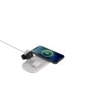 Devia 3 in 1 Wireless Charger for iPhone / Airpods / Apple Watch 5V / 2A / 15W / + USB-C Cable / White Devia 3 in 1 Wireless Charger for iPhone / Airpods / Apple Watch 5V / 2A / 15W / + USB-C Cable / White