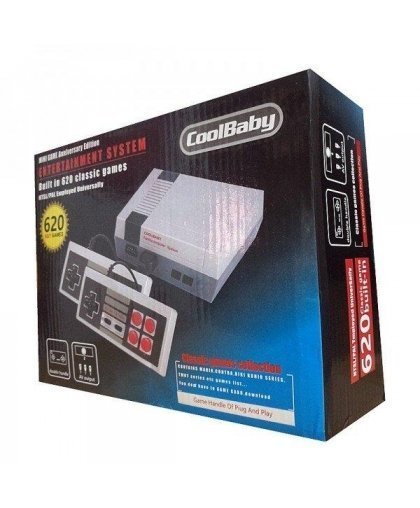 RoGer Retro Game console with 620 games / 2 game controllers / TV output / Pilkas – 5