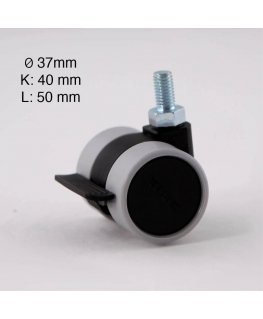 Elfen Ergodesk Wheels with Ergodesk Pro frames