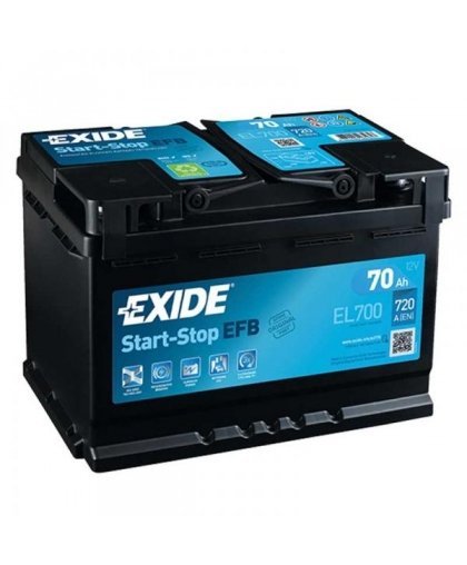 EXIDE EL700 EFB 70Ah 720A (EN)