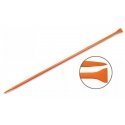 Truper San Angelo straight crowbar 6kg, 25x1500mm. One end is pointed, the other is 72mm wide flat. Hexagonal rod, hardened stee Truper San Angelo straight crowbar 6kg, 25x1500mm. One end is pointed, the other is 72mm wide flat. Hexagonal rod, hardened stee