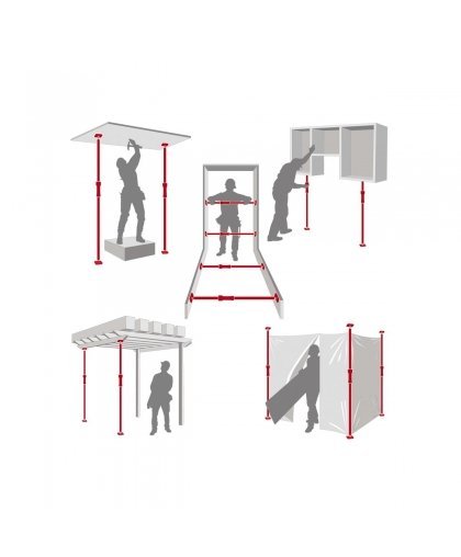 Piher Telescopic support Multi-prop P3 155-290cm. Max 300 / 450kg – 5