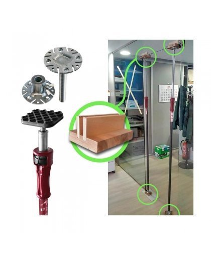 Piher Telescopic support Multi-prop P3 155-290cm. Max 300 / 450kg – 18