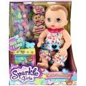 SPARKLE GIRLZ talking baby Sweethearts with feeding set, in Latvian, 10078_lv