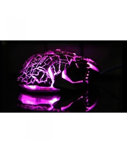 E-Blue E-Blue E-Blue Aurora Gaming Mouse with Extra Buttons / LED RGB / 4000 DPI / Avago Chipset / USB Black – 4