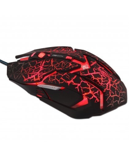E-Blue E-Blue E-Blue Aurora Gaming Mouse with Extra Buttons / LED RGB / 4000 DPI / Avago Chipset / USB Black – 9