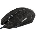 E-Blue E-Blue E-Blue Aurora Gaming Mouse with Extra Buttons / LED RGB / 4000 DPI / Avago Chipset / USB Black