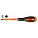 Bahco Insulated screwdriver ERGO ™ Combi SL6 / PZ2x100mm 1000V VDE, for circuit breakers Bahco Insulated screwdriver ERGO ™ Combi SL6 / PZ2x100mm 1000V VDE, for circuit breakers