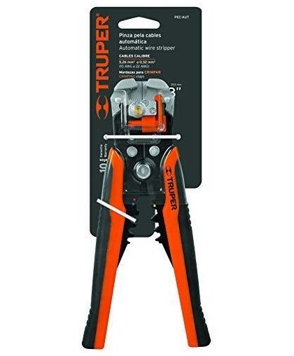 Truper Kabelio nužievinimo, kirpimo bei užspaudimo automatinės replės 17360 – 2