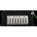DELTACO Patch Panel, 8xRJ45, Cat6a, Wall Mountable, 10Gbps, Krone Terminals, Metal, Juodas / PAN-211 DELTACO Patch Panel, 8xRJ45, Cat6a, Wall Mountable, 10Gbps, Krone Terminals, Metal, Juodas / PAN-211