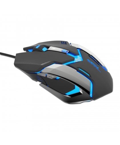 E-Blue E-Blue E-Blue EMS639 Aurora Gaming Mouse with Extra Buttons / LED RGB / 4000 DPI / Avago Chipset / USB Black – 2