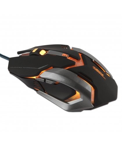 E-Blue E-Blue E-Blue EMS639 Aurora Gaming Mouse with Extra Buttons / LED RGB / 4000 DPI / Avago Chipset / USB Black – 4