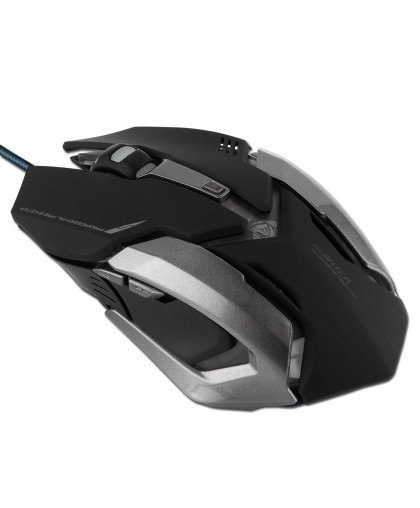 E-Blue E-Blue E-Blue EMS639 Aurora Gaming Mouse with Extra Buttons / LED RGB / 4000 DPI / Avago Chipset / USB Black – 5