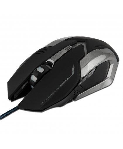 E-Blue E-Blue E-Blue EMS639 Aurora Gaming Mouse with Extra Buttons / LED RGB / 4000 DPI / Avago Chipset / USB Black – 6