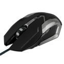 E-Blue E-Blue E-Blue EMS639 Aurora Gaming Mouse with Extra Buttons / LED RGB / 4000 DPI / Avago Chipset / USB Black