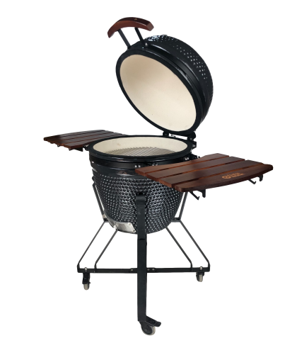 TunaBone Kamado classic barbecue 21 ", dark gray – 5