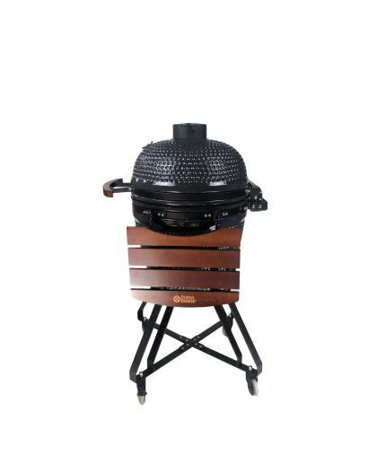 TunaBone Kamado classic barbecue 21 ", dark gray – 6