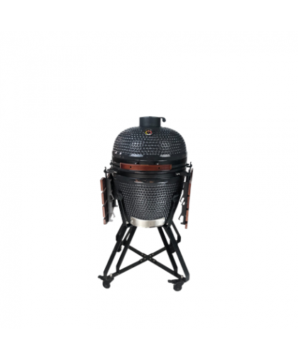 TunaBone Kamado classic barbecue 21 ", dark gray – 10